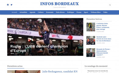 infos-bordeaux.fr screenshot