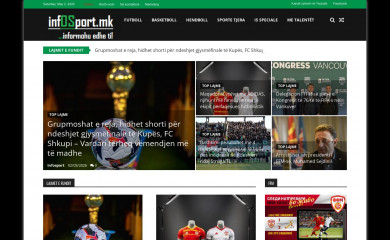 infosport.mk screenshot