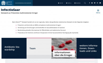 infectio-saar.de screenshot
