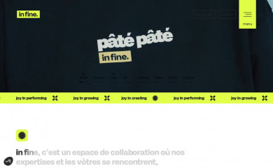https://infine.net/ screenshot