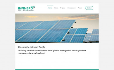 infinergypacific.com screenshot
