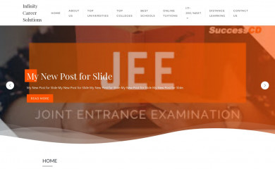 infinitycareersolutions.com screenshot