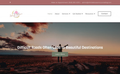 infiniteblossomcounseling.com screenshot