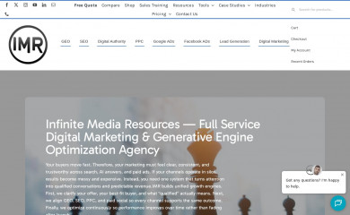infinitemediaresources.com screenshot