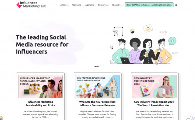 influencermarketinghub.com screenshot
