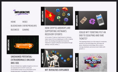 influencive.com screenshot