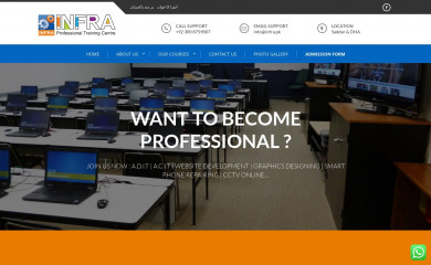 infra.pk screenshot
