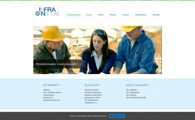 infrainstal.pl screenshot