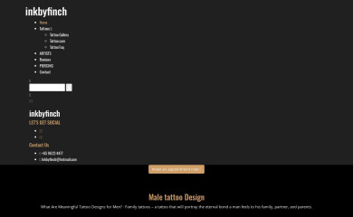 inkbyfinch.net screenshot