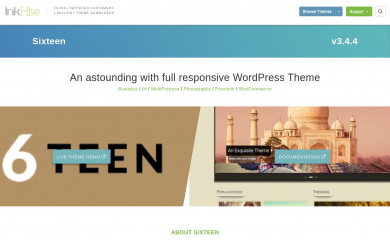 Sixteen screenshot