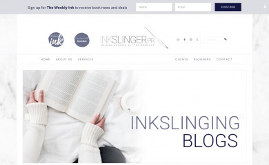 inkslingerpr.com screenshot