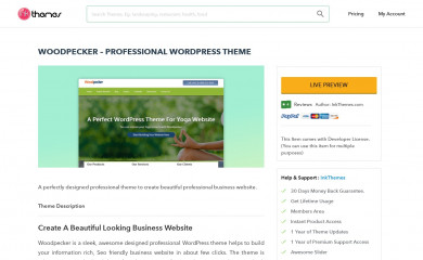 Woodpecker Pro Responsive Theme screenshot