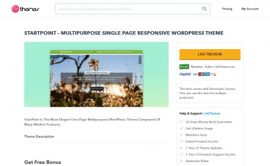 Start Point screenshot
