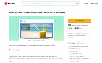 Harrington Pro screenshot
