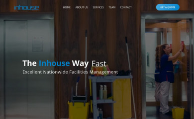 inhousecorporateservices.com screenshot