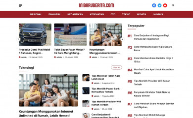 inibaruberita.com screenshot