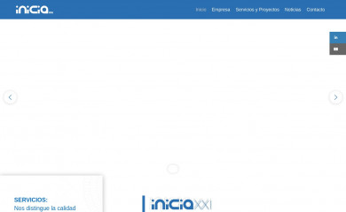 iniciaxxi.com screenshot