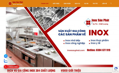 inoxsauphat.com screenshot