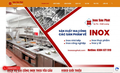 inoxsauphat.com screenshot