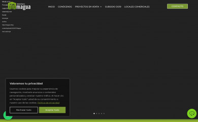inmobiliariamagua.cl screenshot