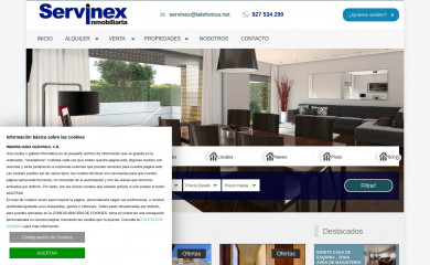 inmobiliarianavalmoral.com screenshot