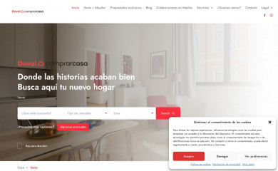 inmodoval.es screenshot
