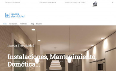 innovaelectricidad.com screenshot