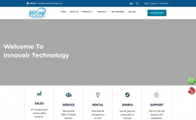 innovairtechnology.com screenshot
