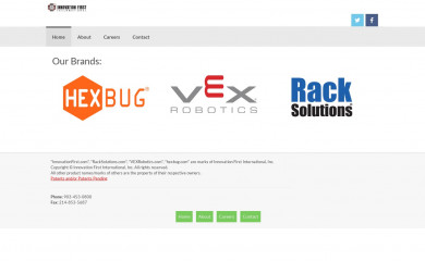 innovationfirst.com screenshot