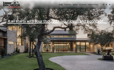 innovationluxuryhomes.com screenshot