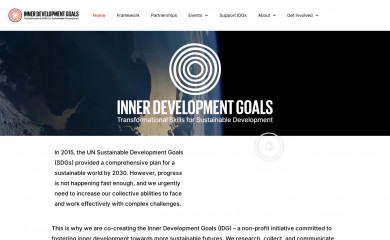 innerdevelopmentgoals.org screenshot