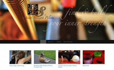 innerstrengthpilates.biz screenshot