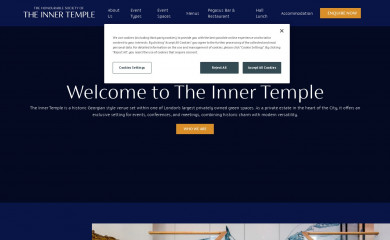 innertemplevenuehire.co.uk screenshot