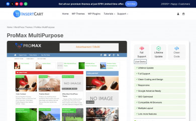 http://www.insertcart.com/product/promax-wordpress-theme/ screenshot