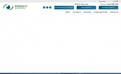 insighteyecenter.com screenshot