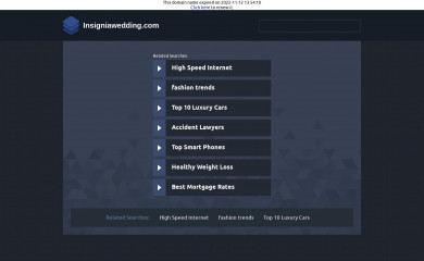 insigniawedding.com screenshot