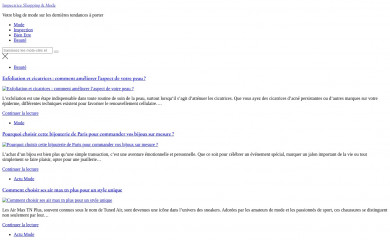 inspectrice-shopping.fr screenshot