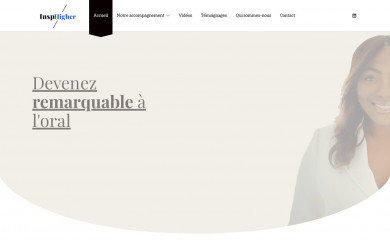 insphigher.fr screenshot