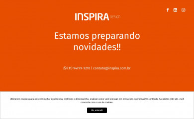 inspiradesign.com.br screenshot