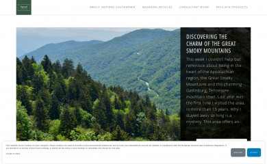 inspiredsoutherner.com screenshot