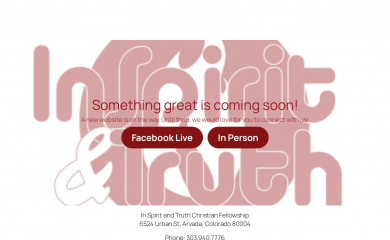 inspiritandtruth.org screenshot