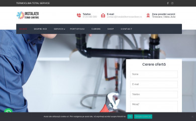 instalatiitermosanitare.ro screenshot