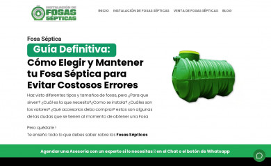 instalacionfosaseptica.cl screenshot