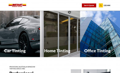 instanttinting.com.au screenshot