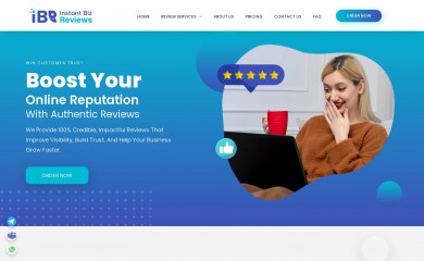instantbizreviews.com screenshot