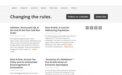 instituteforeconomicinnovation.com screenshot