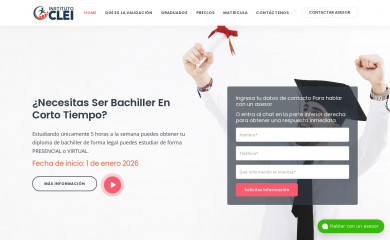institutoclei.com screenshot