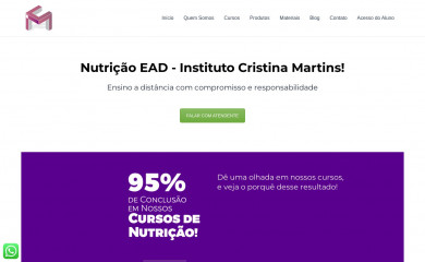 institutocristinamartins.com.br screenshot
