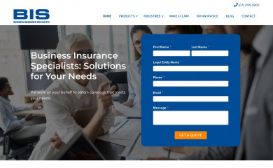 insurancespecialists.com.au screenshot