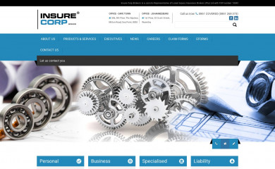 insurecorp.co.za screenshot